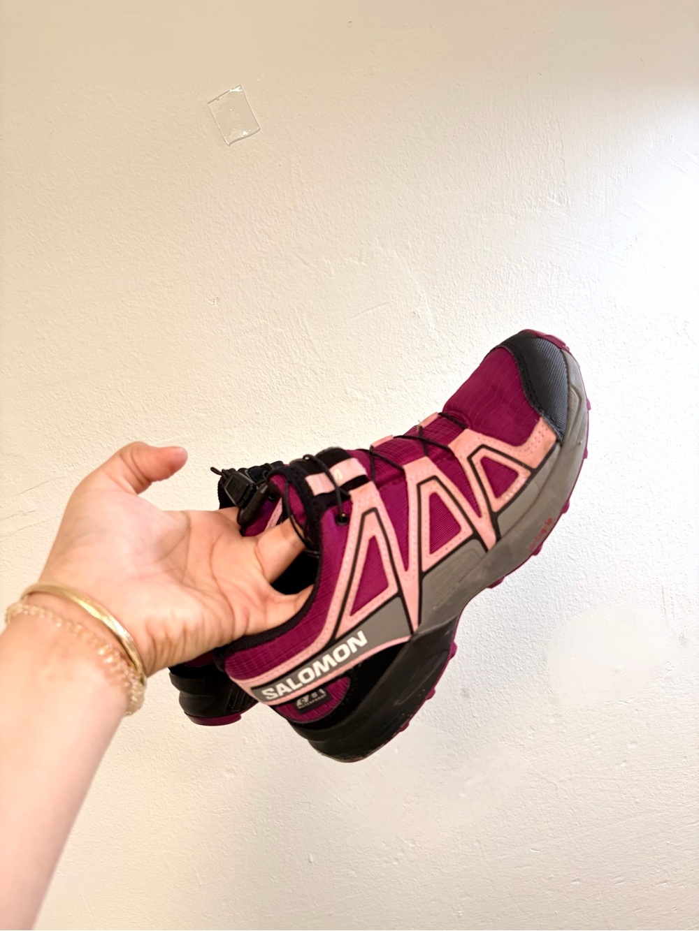 Salomon Speedcross Women’s Off-Road Trail Running Shoes Purple Pink Size 5